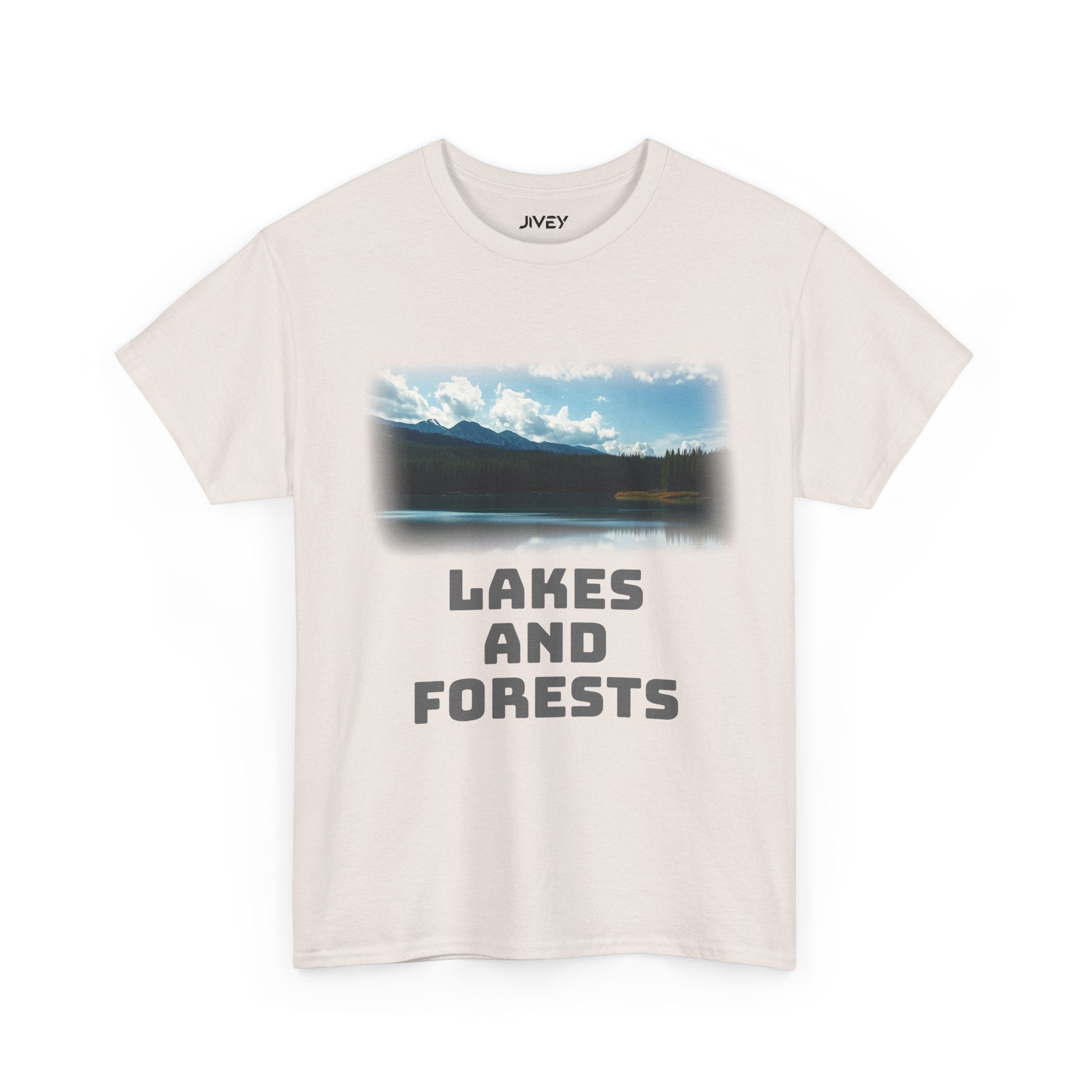 Land of Lakes and Forests Unisex Heavy Cotton Tee