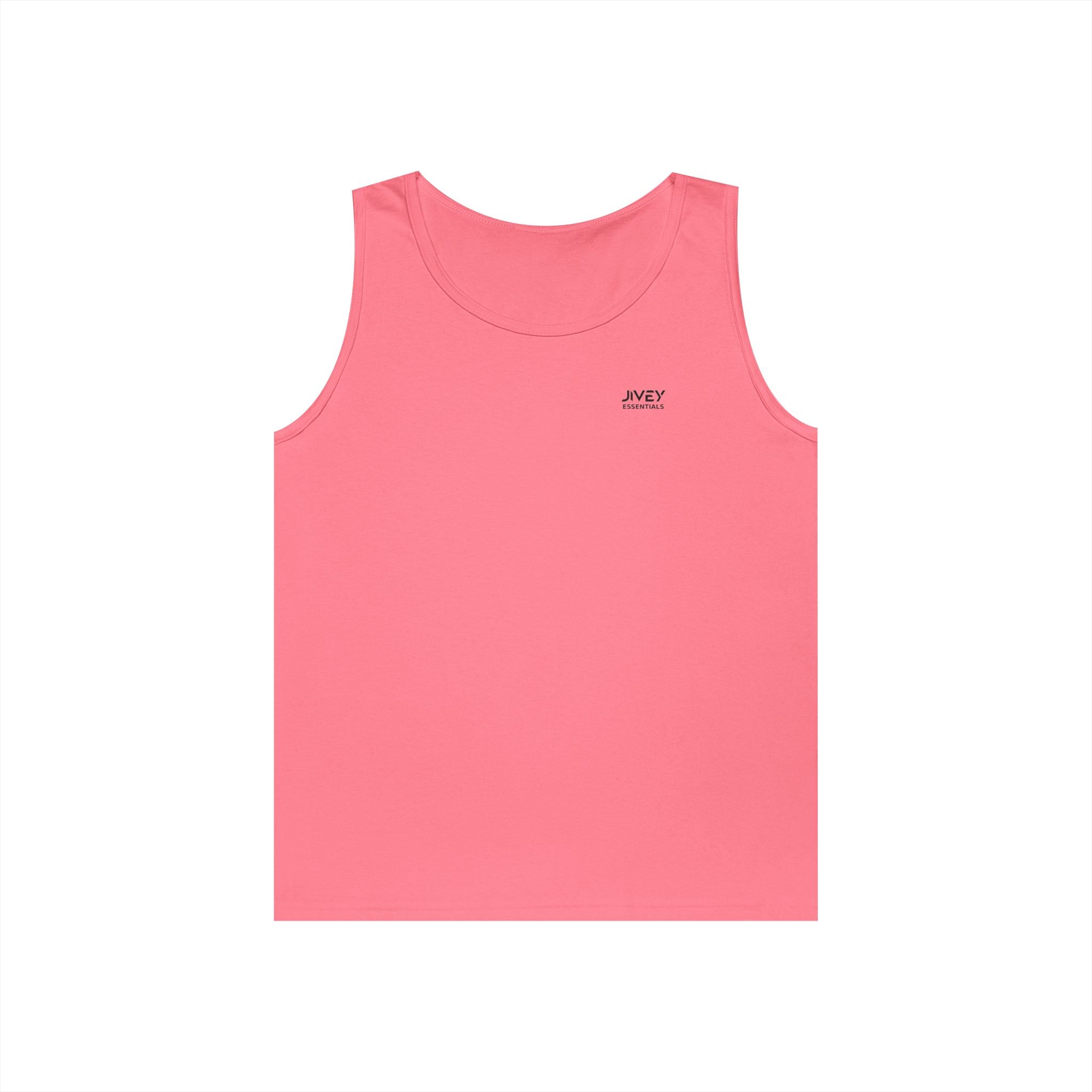 JIVEY Essentials Unisex Classic-fit Heavy Cotton Tank Top