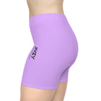 JIVEY Essentials Women's Moisture-wicking Skinny-fit Mauve Biker Shorts