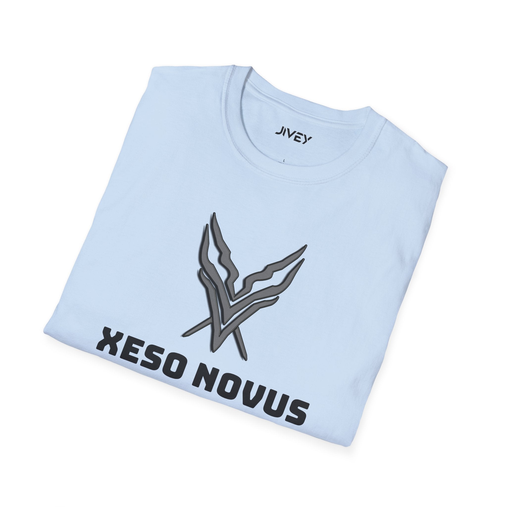 XESO NOVUS Logo Design Softstyle Tee