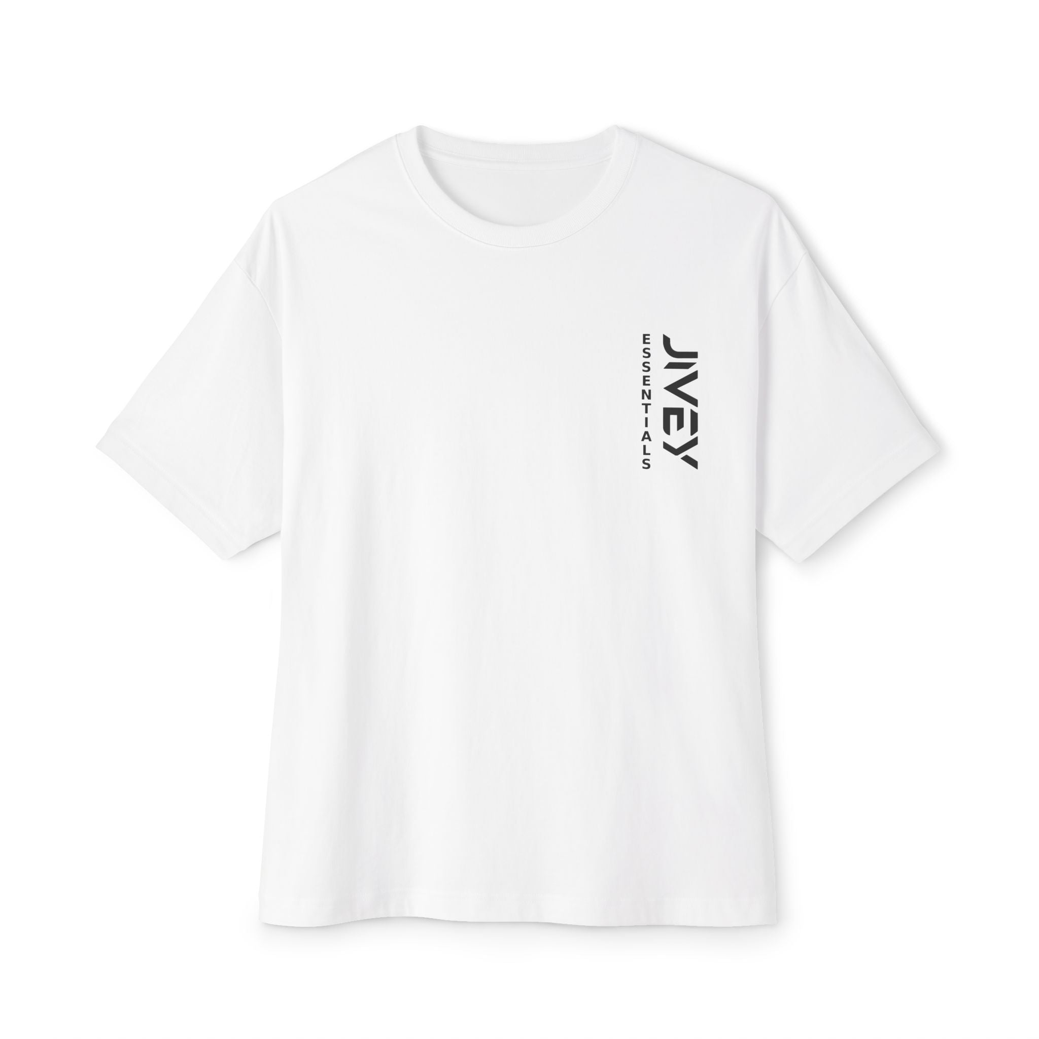 JIVEY Essentials Unisex Oversized Boxy Extra Soft Tee