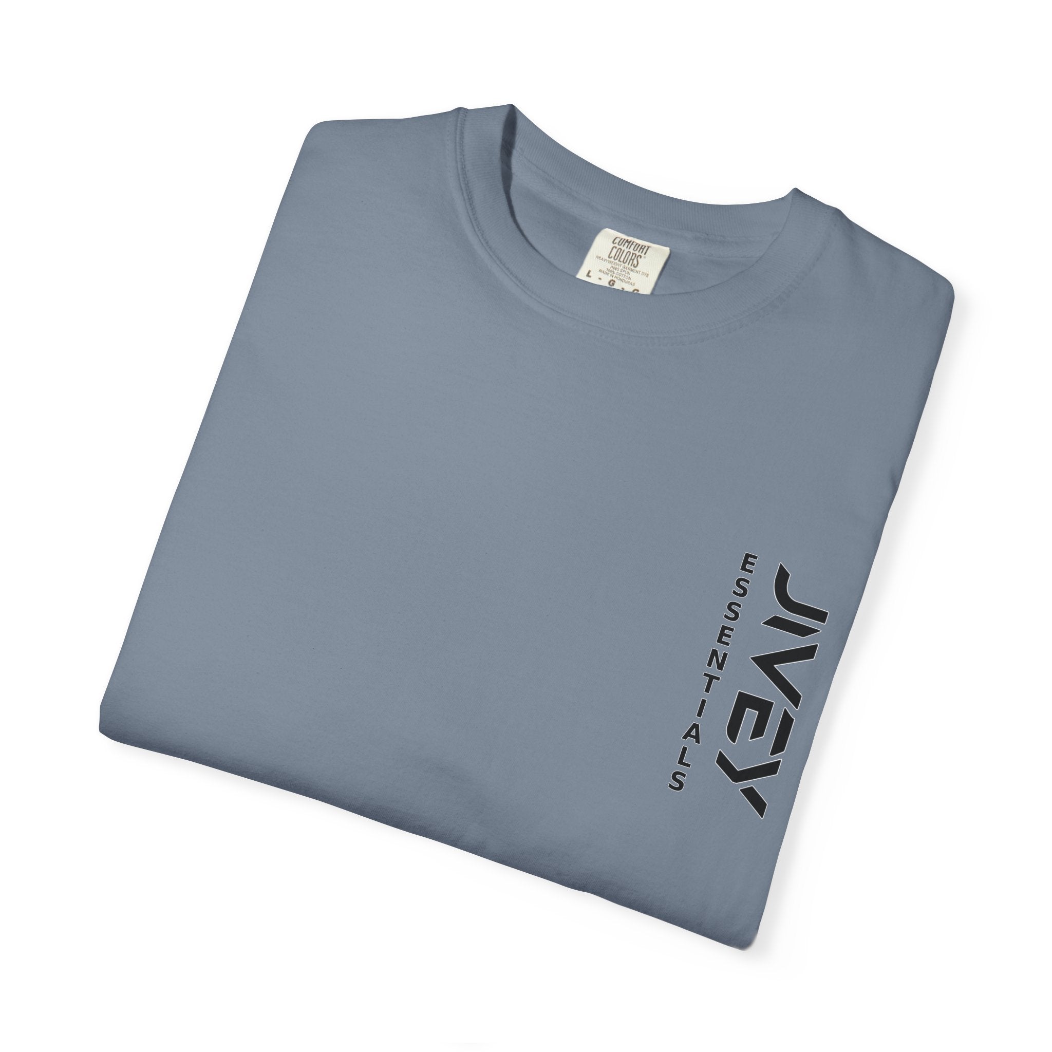 JIVEY Essentials Unisex Garment-Dyed Durable Ring-spun Cotton T-shirt