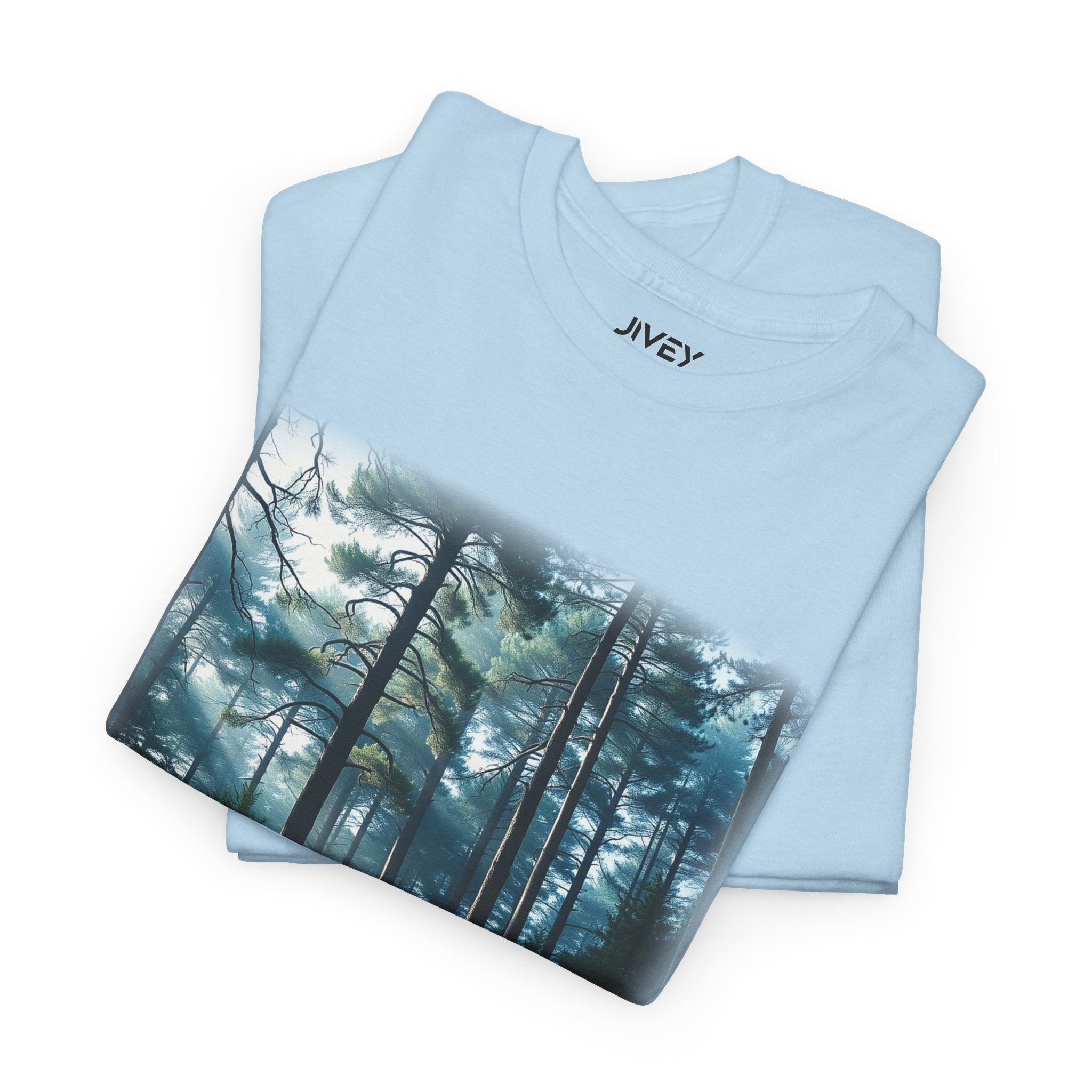 Boreal Forest Canadian Identity Unisex Heavy Cotton Tee