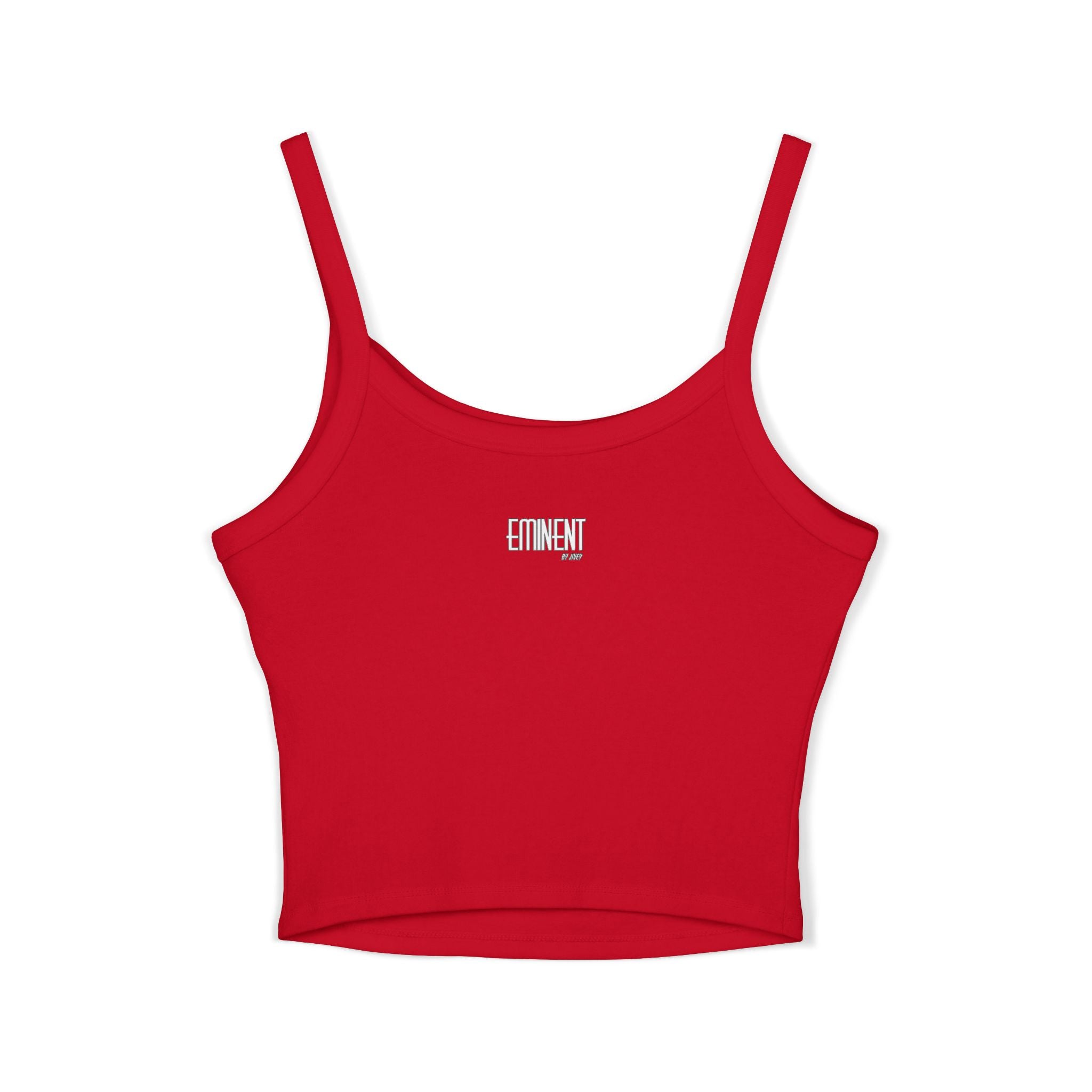 JIVEY Eminent Women's Mid length Spaghetti Crop Strap Tank Top