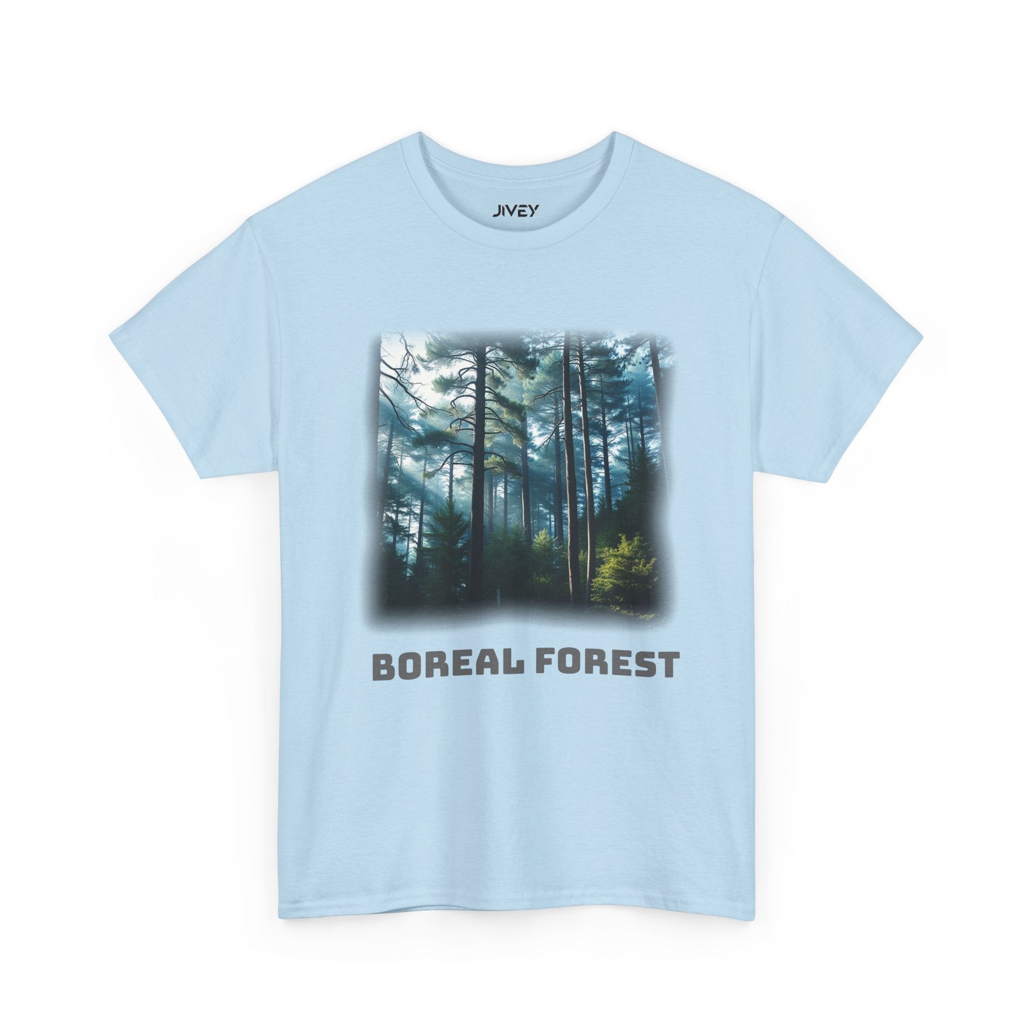 Boreal Forest Canadian Identity Unisex Heavy Cotton Tee