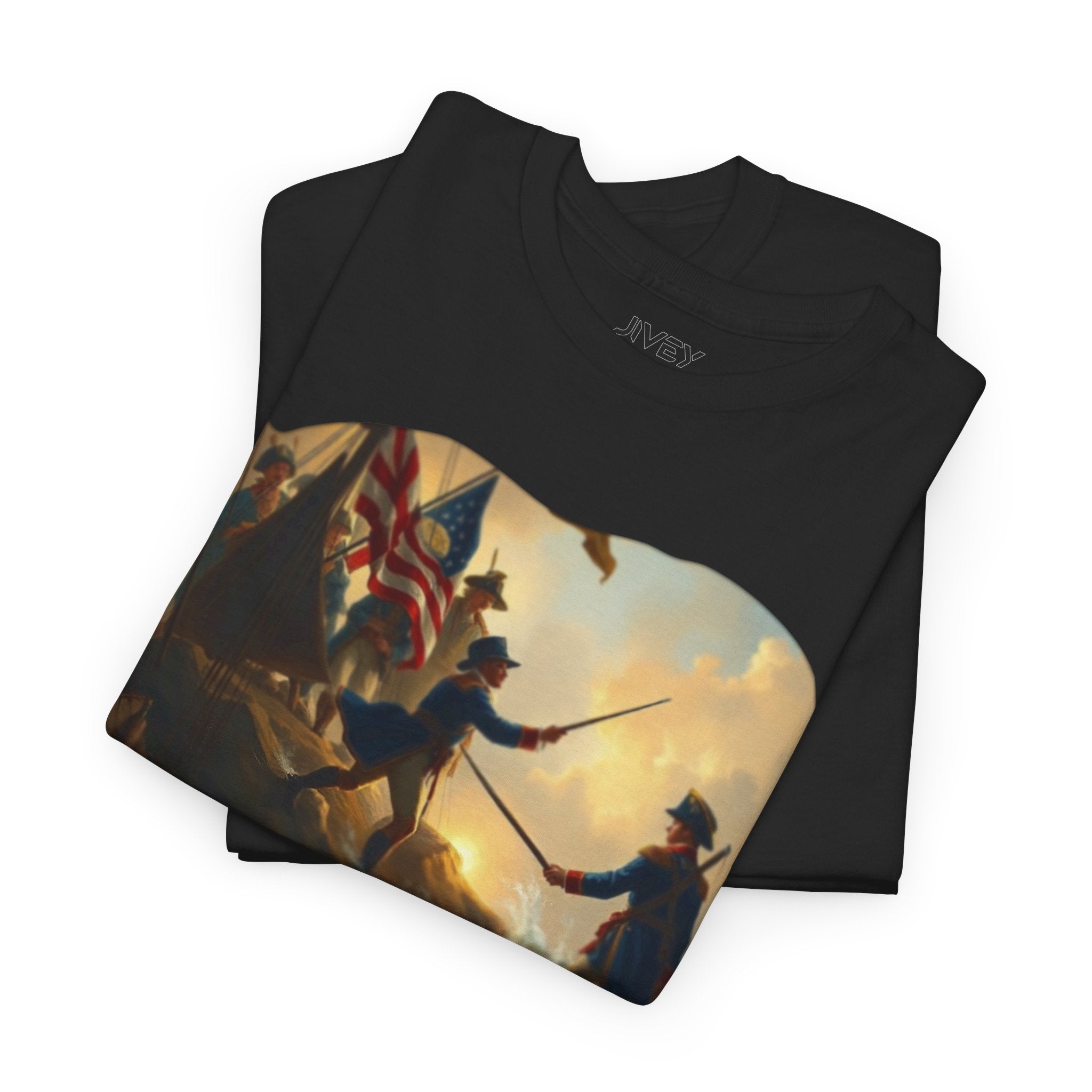 Revolutionary War Unisex Heavy Cotton Tee