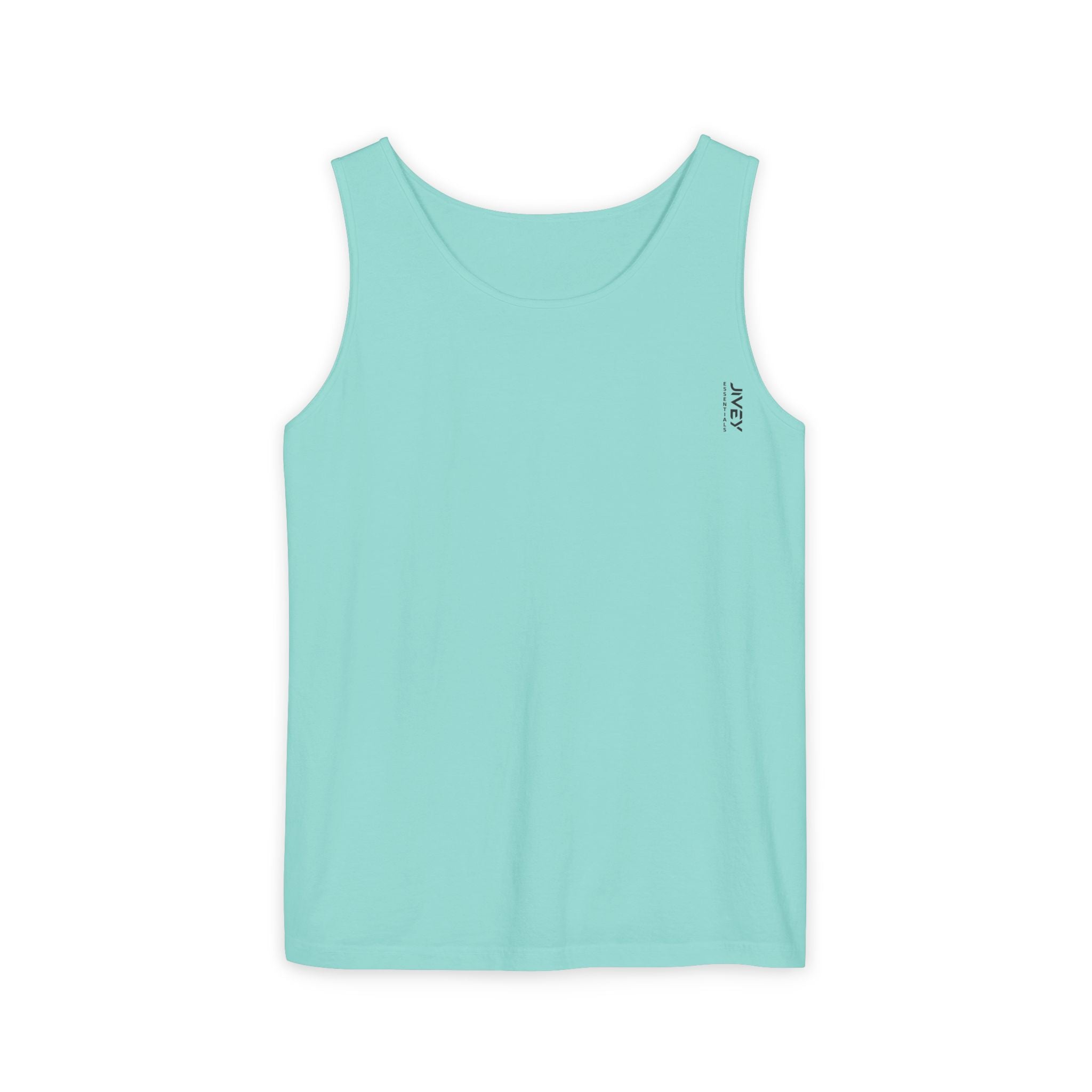 JIVEY Essentials Unisex Relaxed-fit Light Garment-Dyed Tank Top