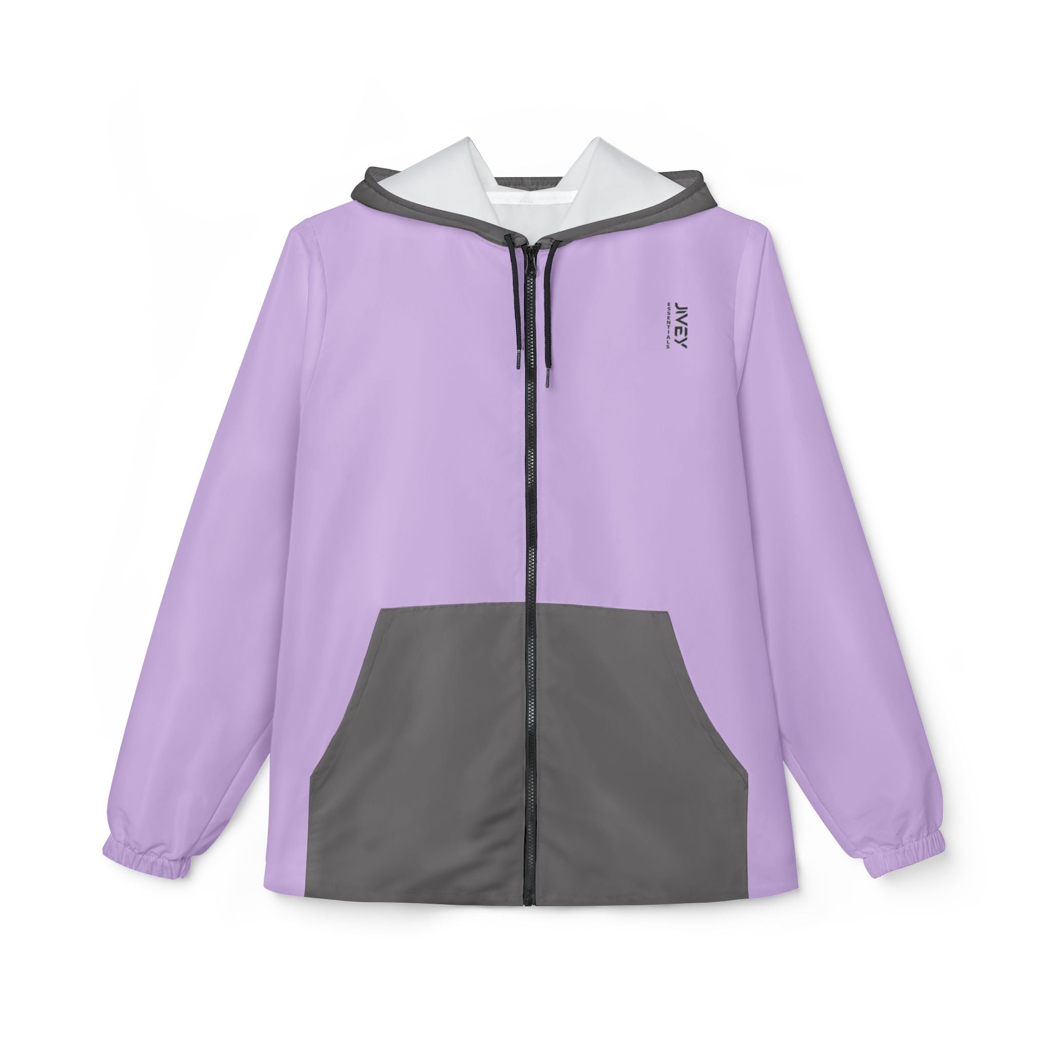 JIVEY Essentials Unisex Light-fabric Windbreaker Mauve Jacket