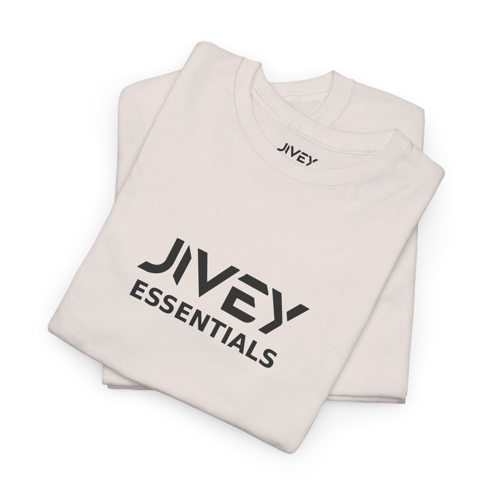 JIVEY Essentials Unisex Heavy Cotton Durable Washable Tee