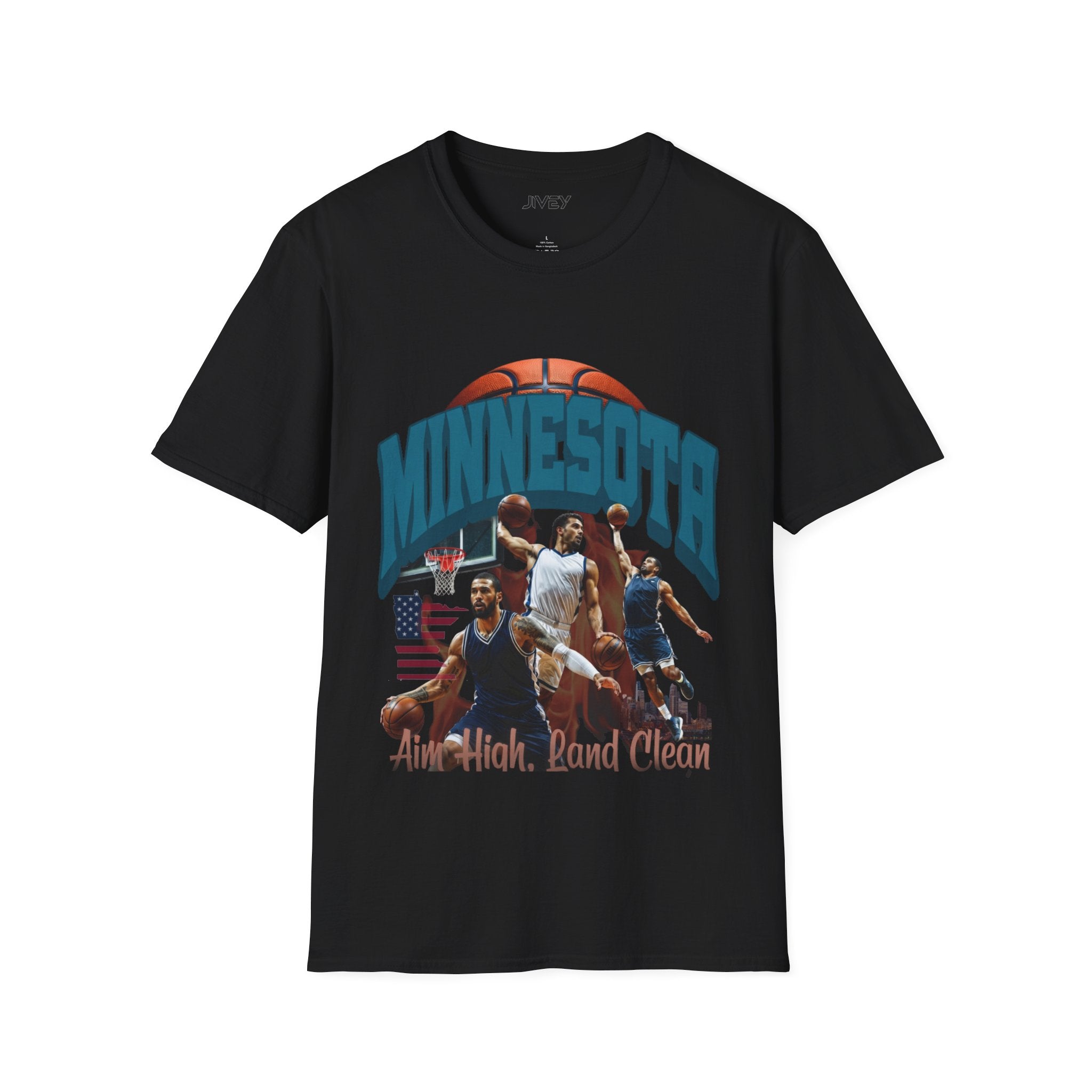 Minnesota Aim High Basketball Tee
