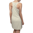 JIVEY Eminent Light-fabric Sporty-fit Cream Racerback Dress