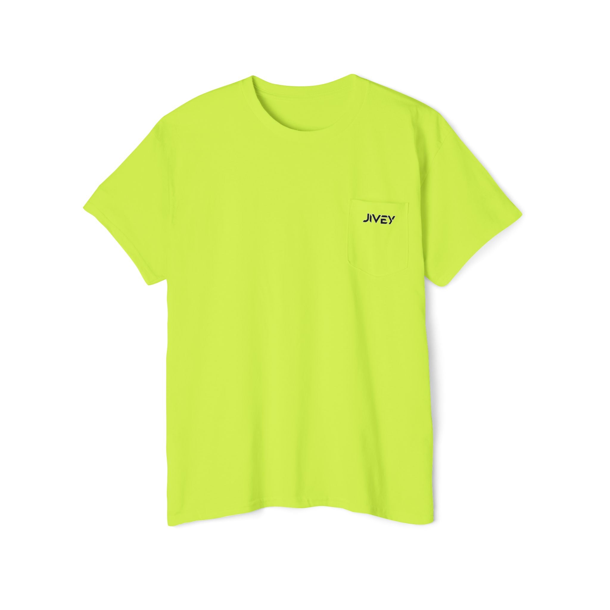 JIVEY Essentials Unisex Heavy Cotton Pocket Tee