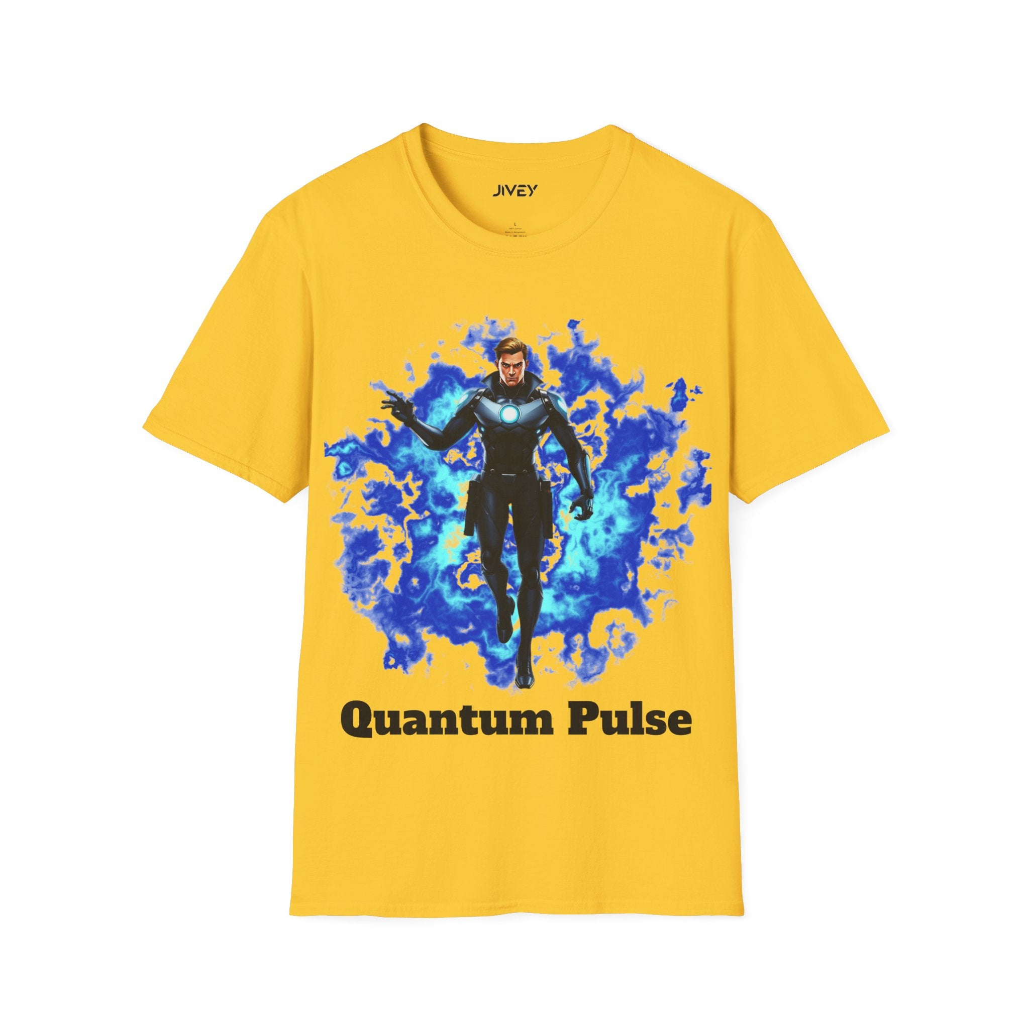 Quantum Pulse Superhero Softstyle Tee