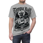 Tampa Bay Baseball Gothic Ash Tee