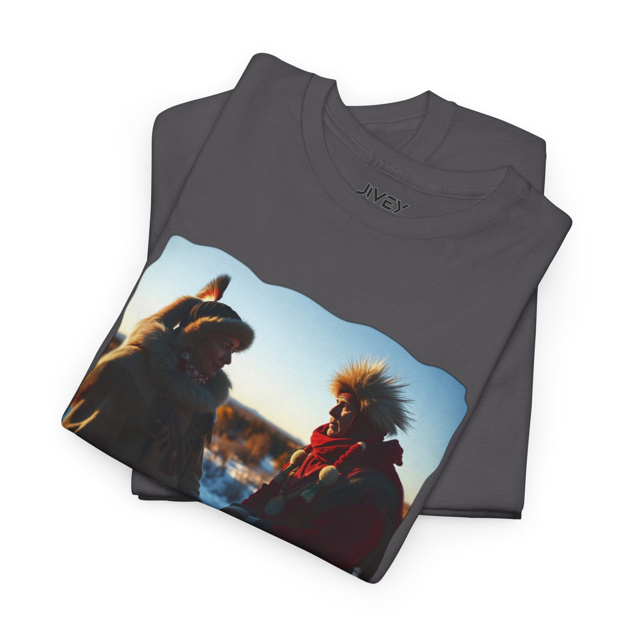 First Nations Inuit and Métis Indigenous Unisex Heavy Cotton Tee