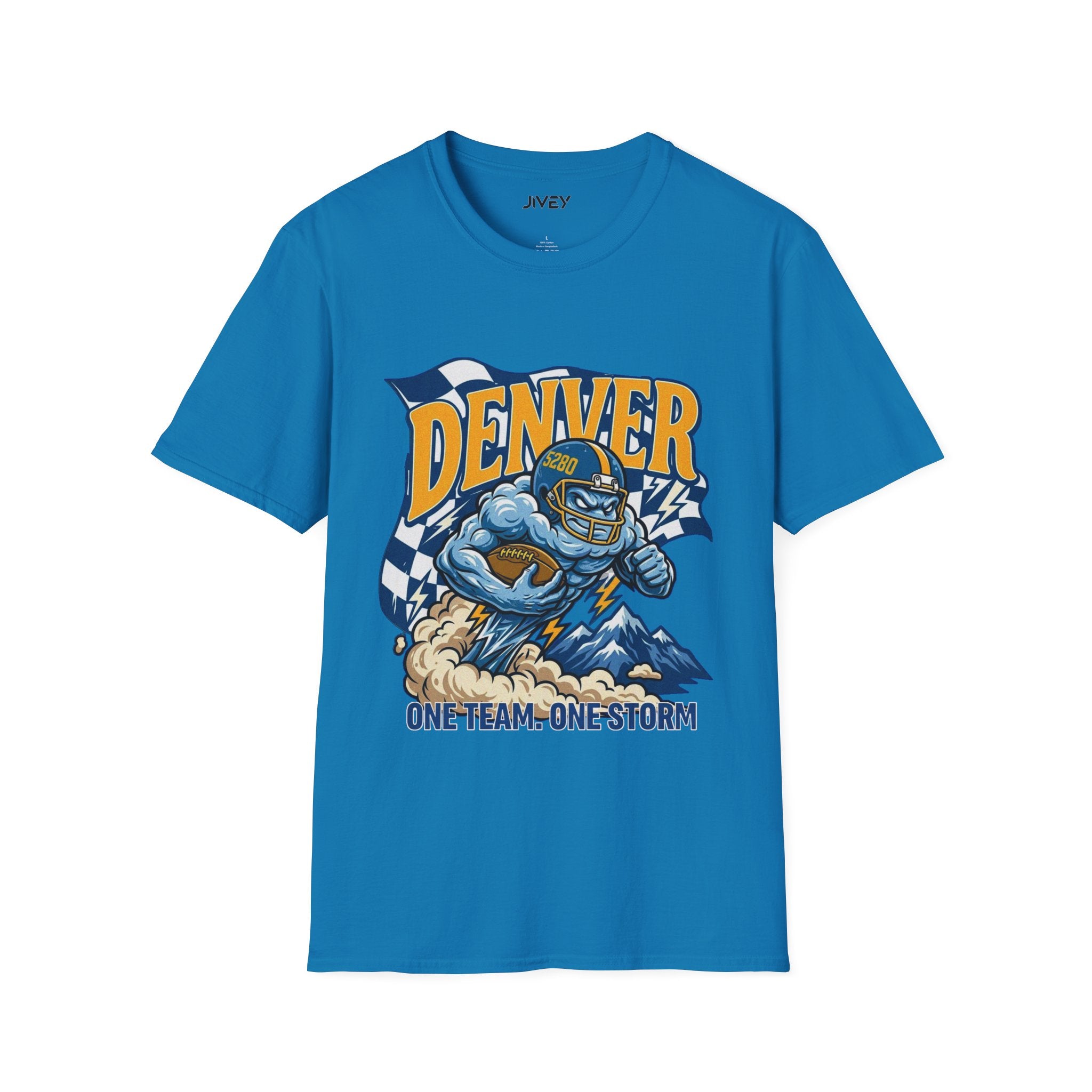 Denver The Storm Football  Tee