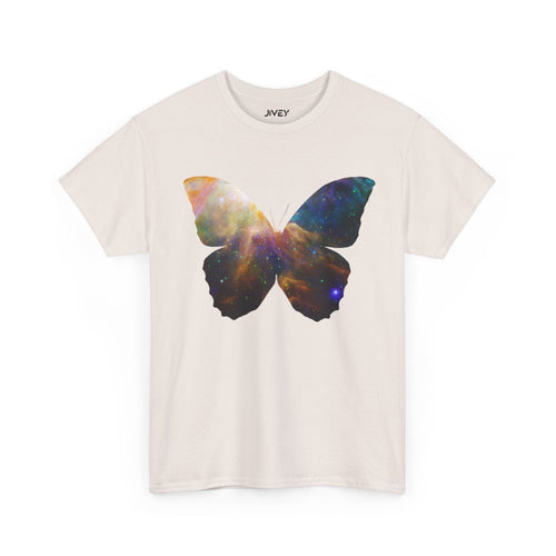 Butterfly Cosmos Silhouette Softstyle Cotton Tee