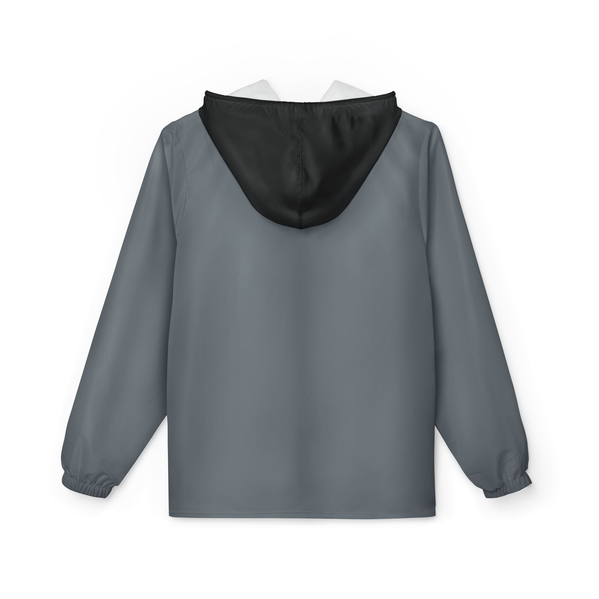 JIVEY Essentials Unisex Light-fabric Windbreaker Steel Grey Jacket