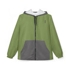 JIVEY Essentials Unisex Light-fabric Windbreaker Sage Green Jacket