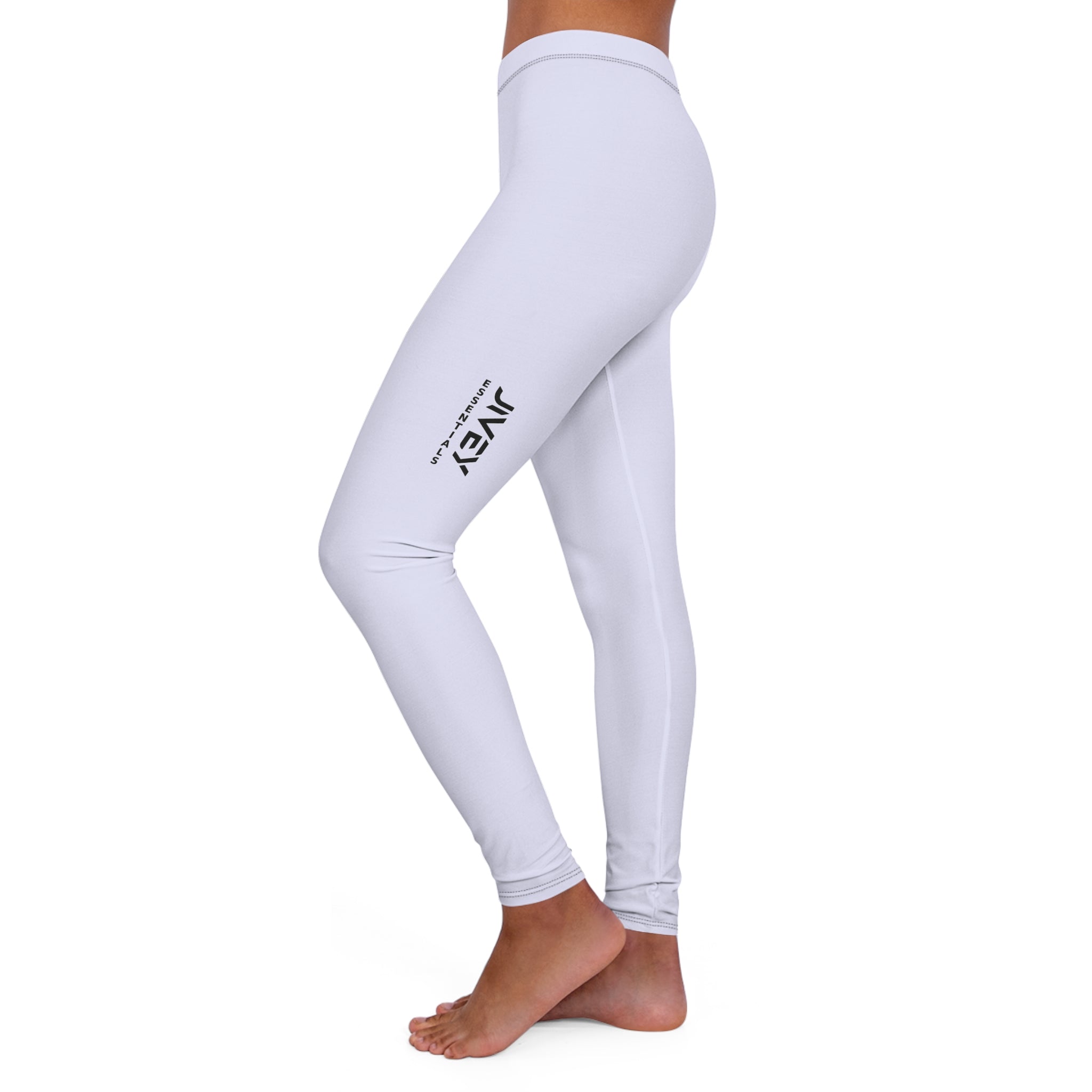 JIVEY Essentials Women's Casual Spandex Skinny-fit Lavender Leggings