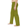 JIVEY Essentials Men's Light-fabric Olive Green Pajama Pants