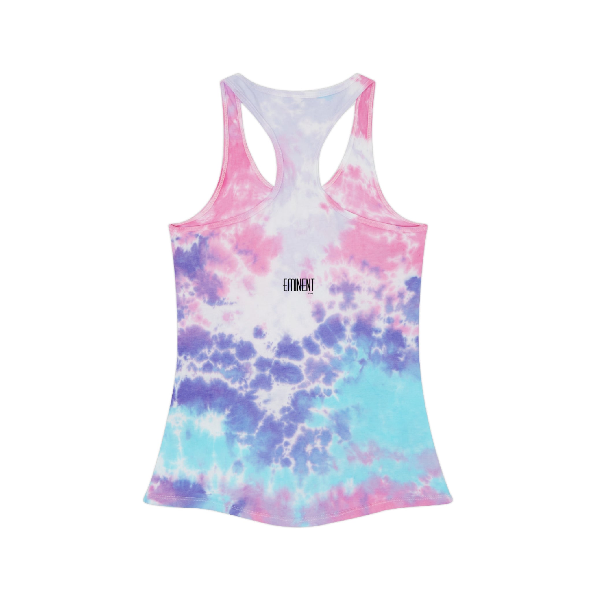 JIVEY Eminent Women's Light-fabric Slim-fit Tie Dye Racerback Tank Top