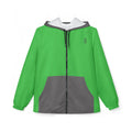 JIVEY Essentials Unisex Light-fabric Windbreaker Kelly Green Jacket