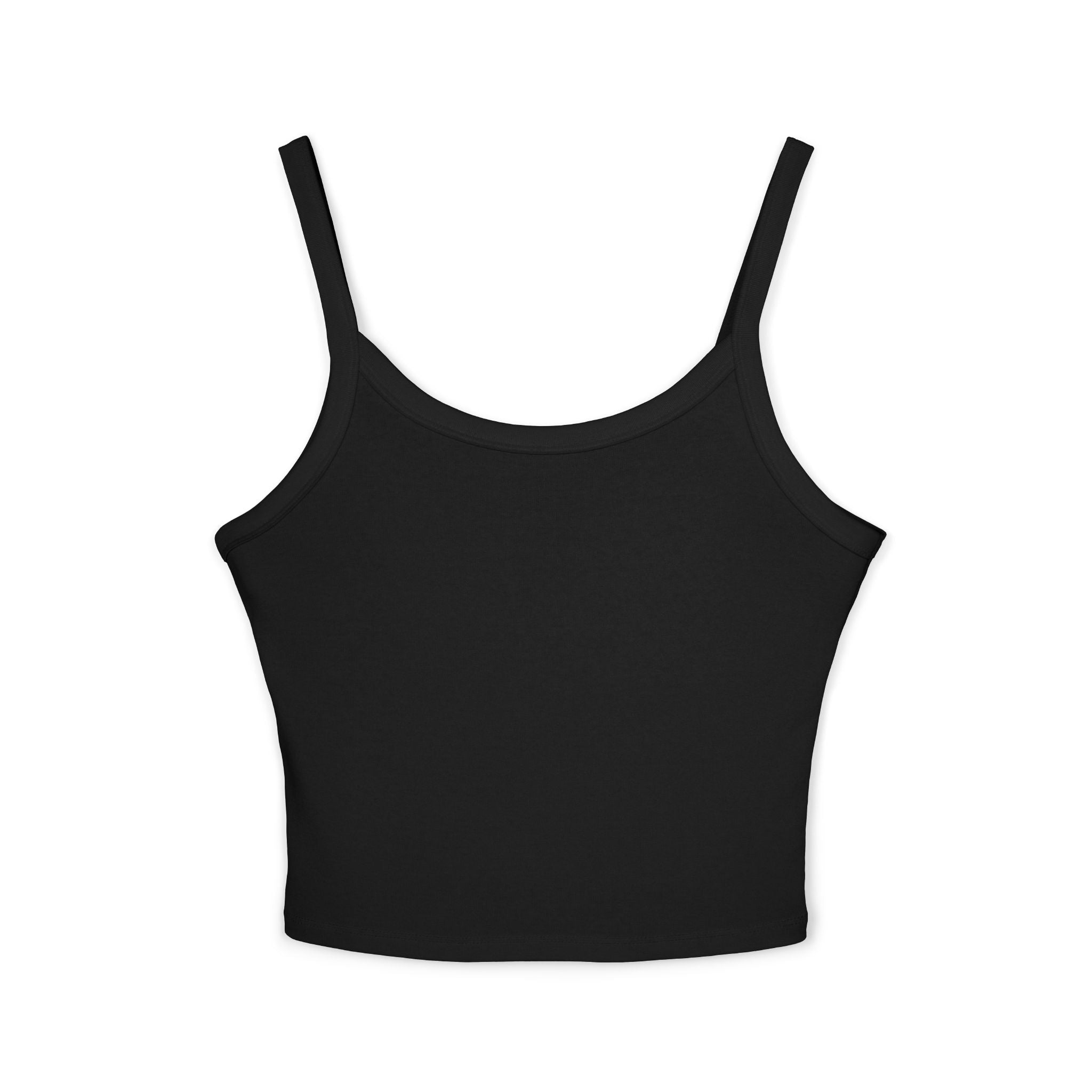 JIVEY Eminent Women's Mid length Spaghetti Crop Strap Tank Top