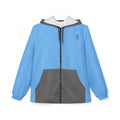 JIVEY Essentials Unisex Light-fabric Windbreaker Denim Blue Jacket