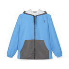 JIVEY Essentials Unisex Light-fabric Windbreaker Denim Blue Jacket