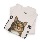 Beloved Pet Portrait Tabby Cat Heavy Cotton Tee