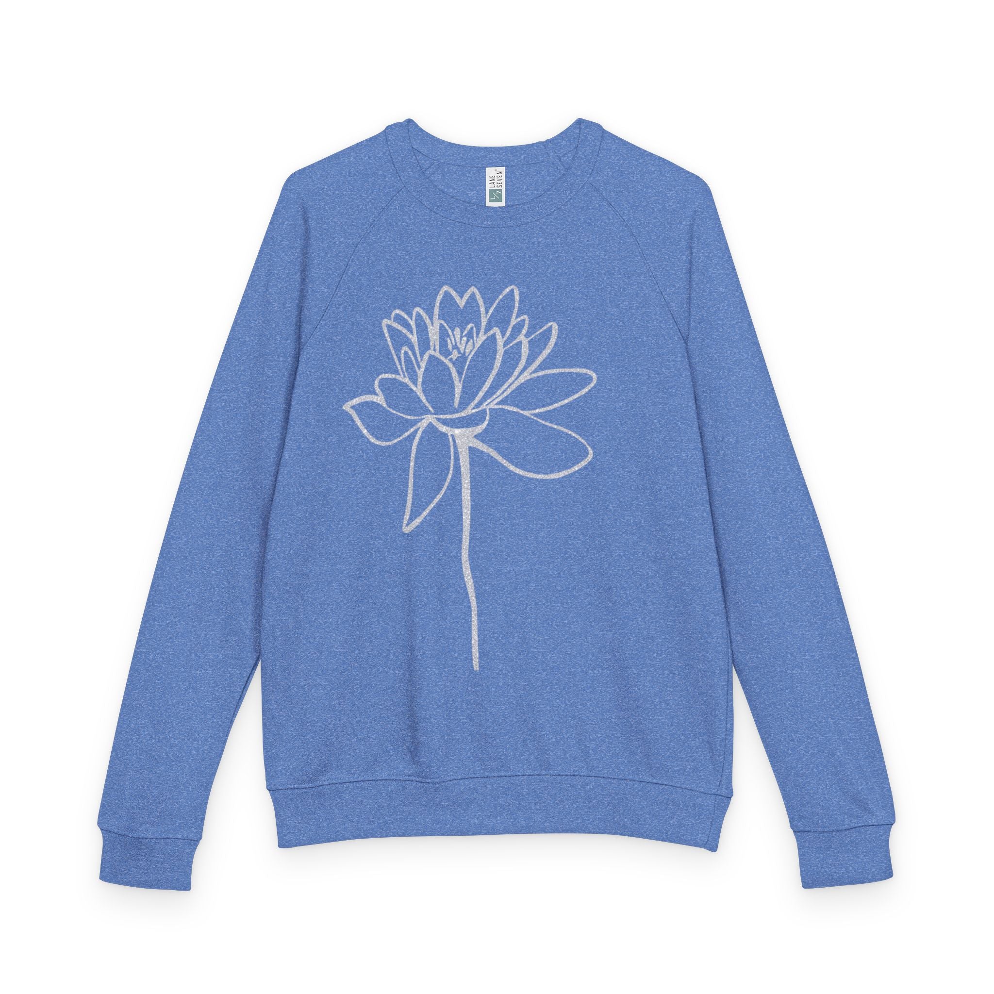 JIVEY French Terry Raglan Crewneck