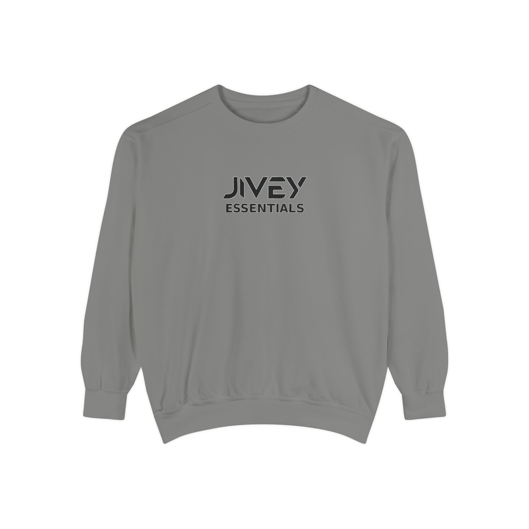 JIVEY Essentials Unisex Garment-Dyed Soft Cotton Sweatshirt