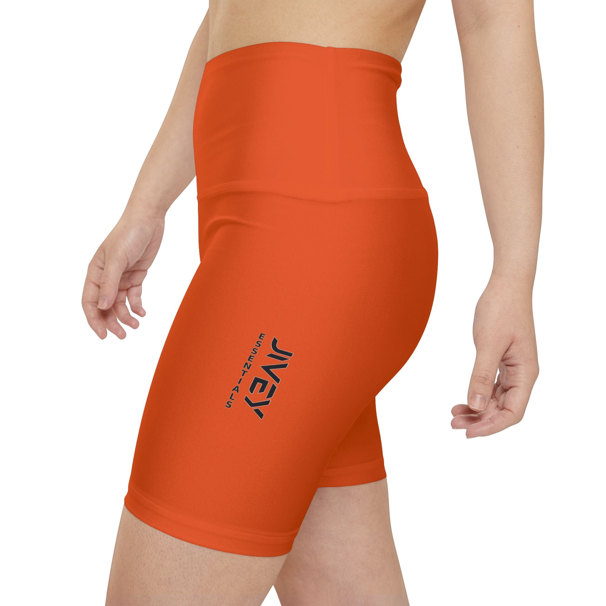 JIVEY Essentials Women's Comfy-fit Red Gold Workout Shorts