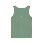 JIVEY Essentials Unisex Relaxed-fit Dark Garment-Dyed Tank Top