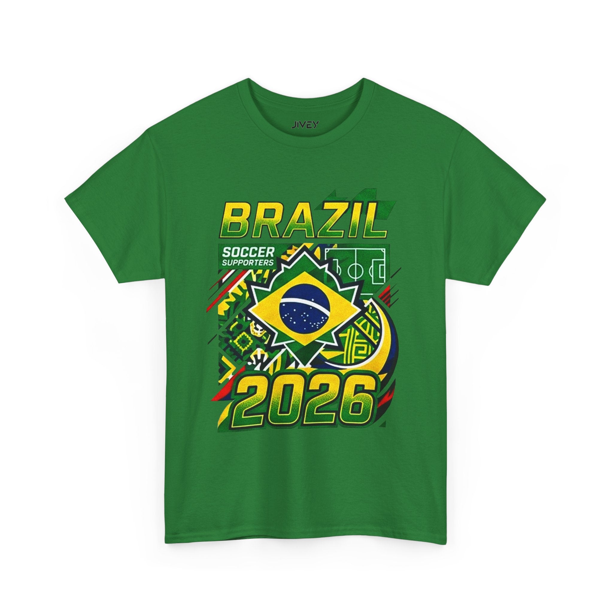Brazil World Cup Soccer Fan Tee