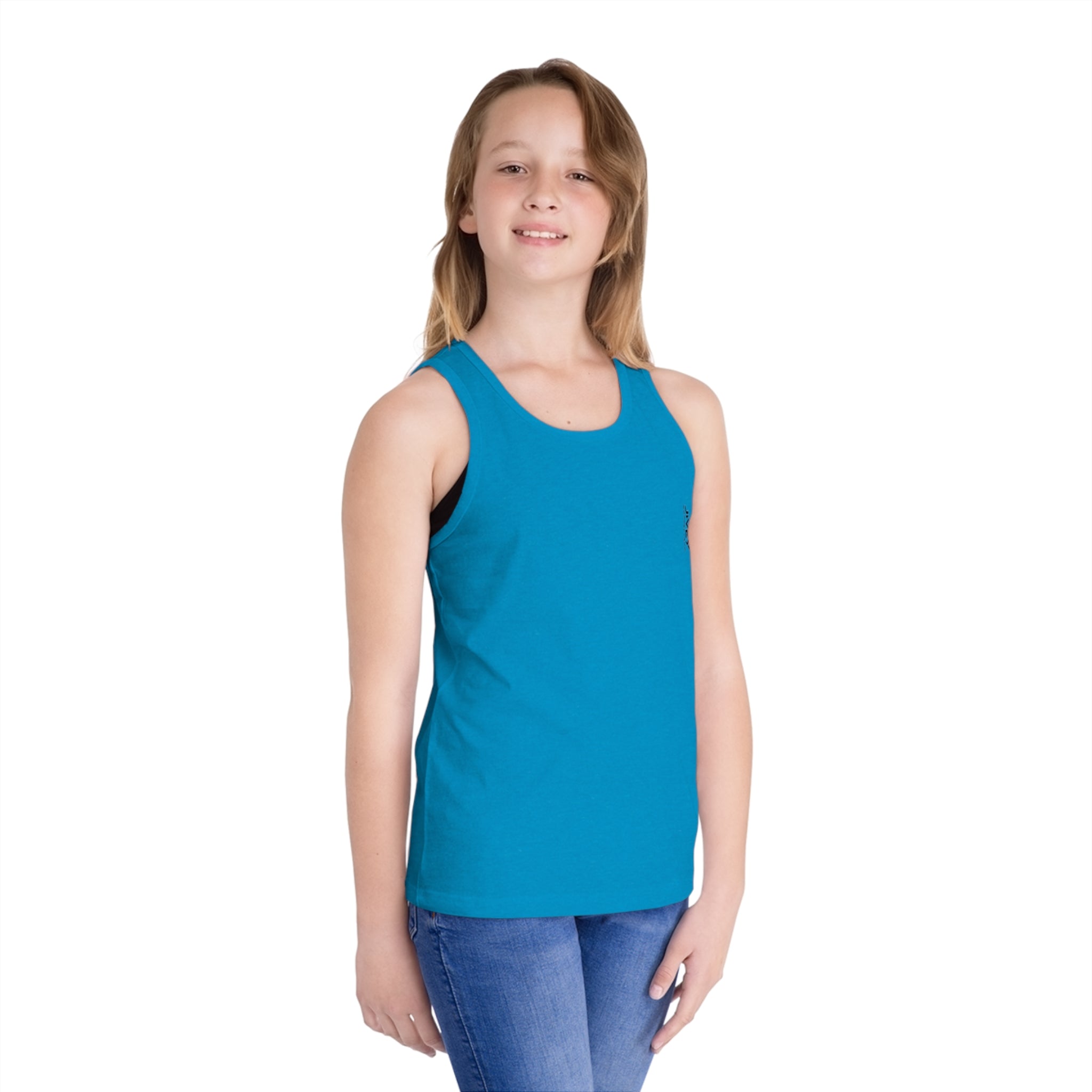 JIVEY Essentials Kids Light-fabric Cotton Jersey Tank Top