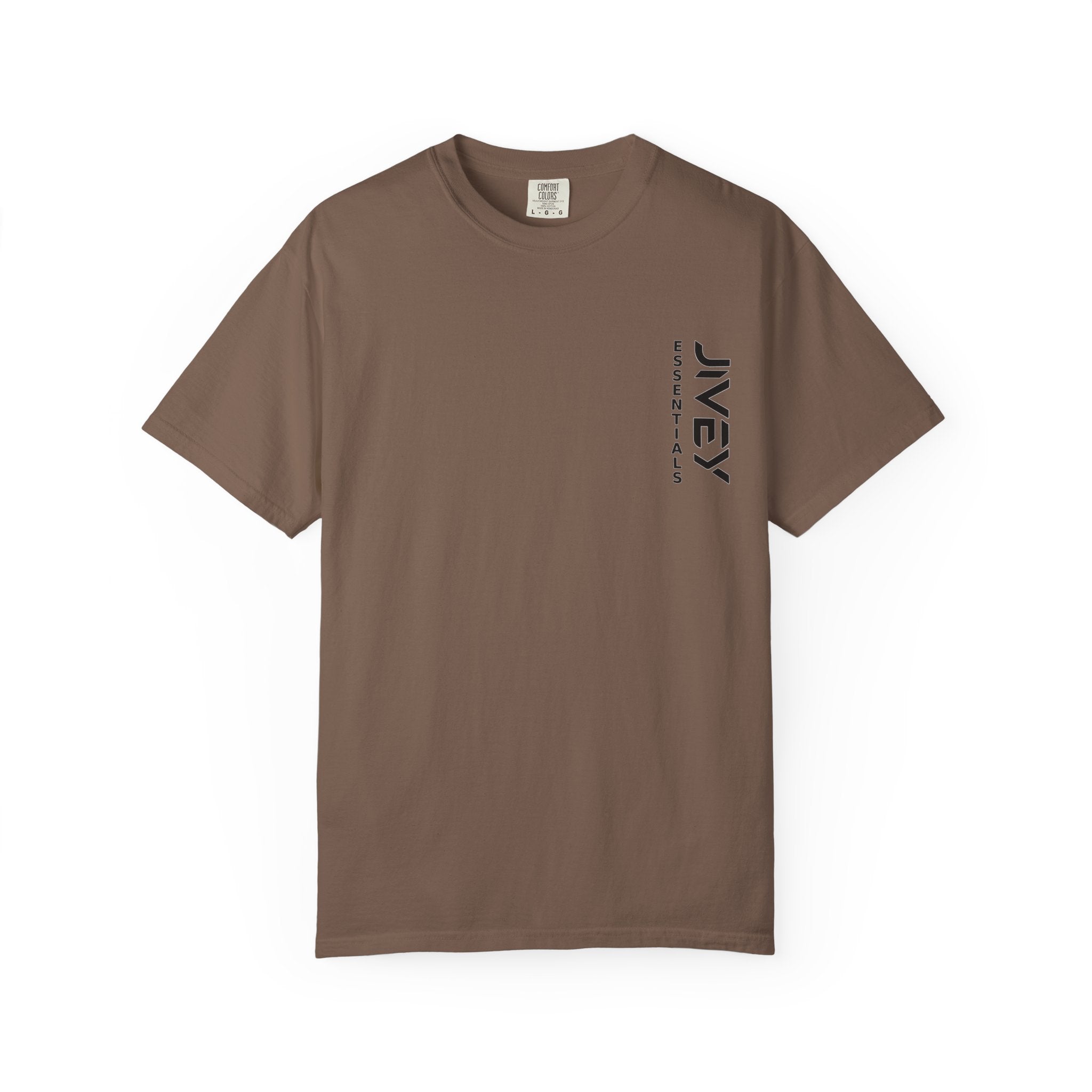 JIVEY Essentials Unisex Garment-Dyed Durable Ring-spun Cotton T-shirt