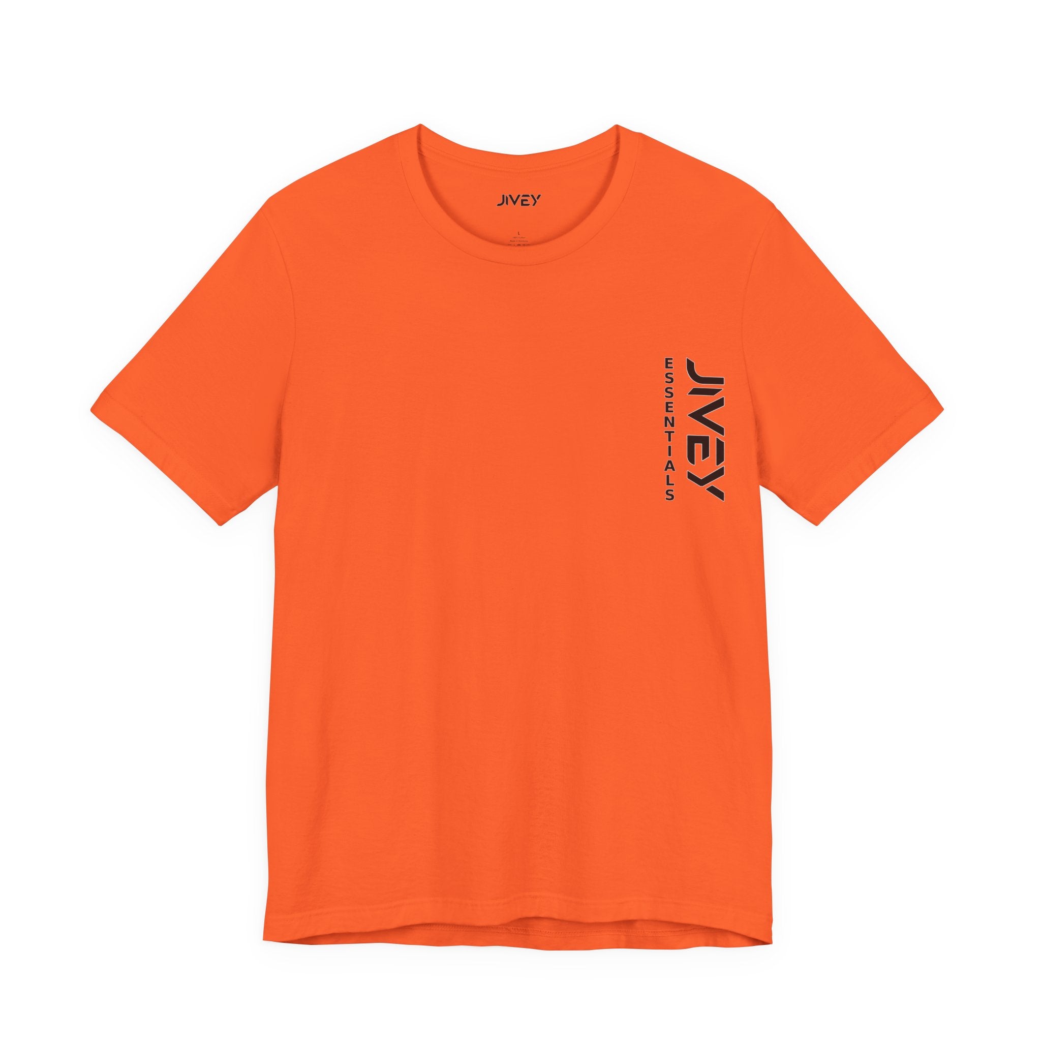 JIVEY Essentials Unisex Jersey Short Sleeve Soft Cotton Tee