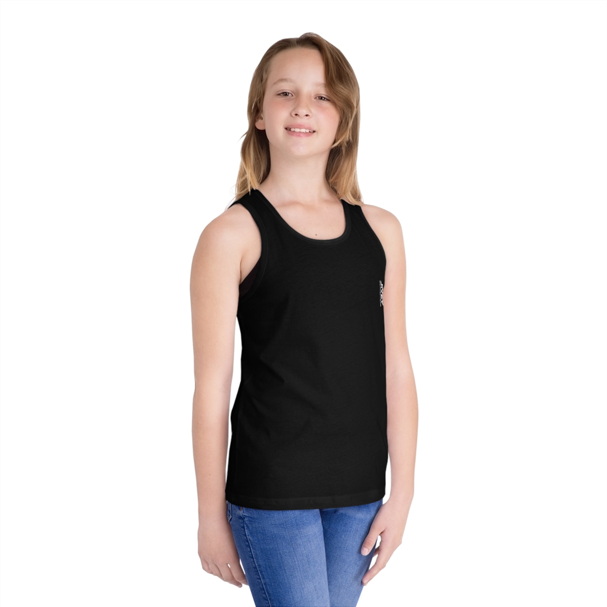 JIVEY Essentials Kids Light-fabric Cotton Jersey Tank Top
