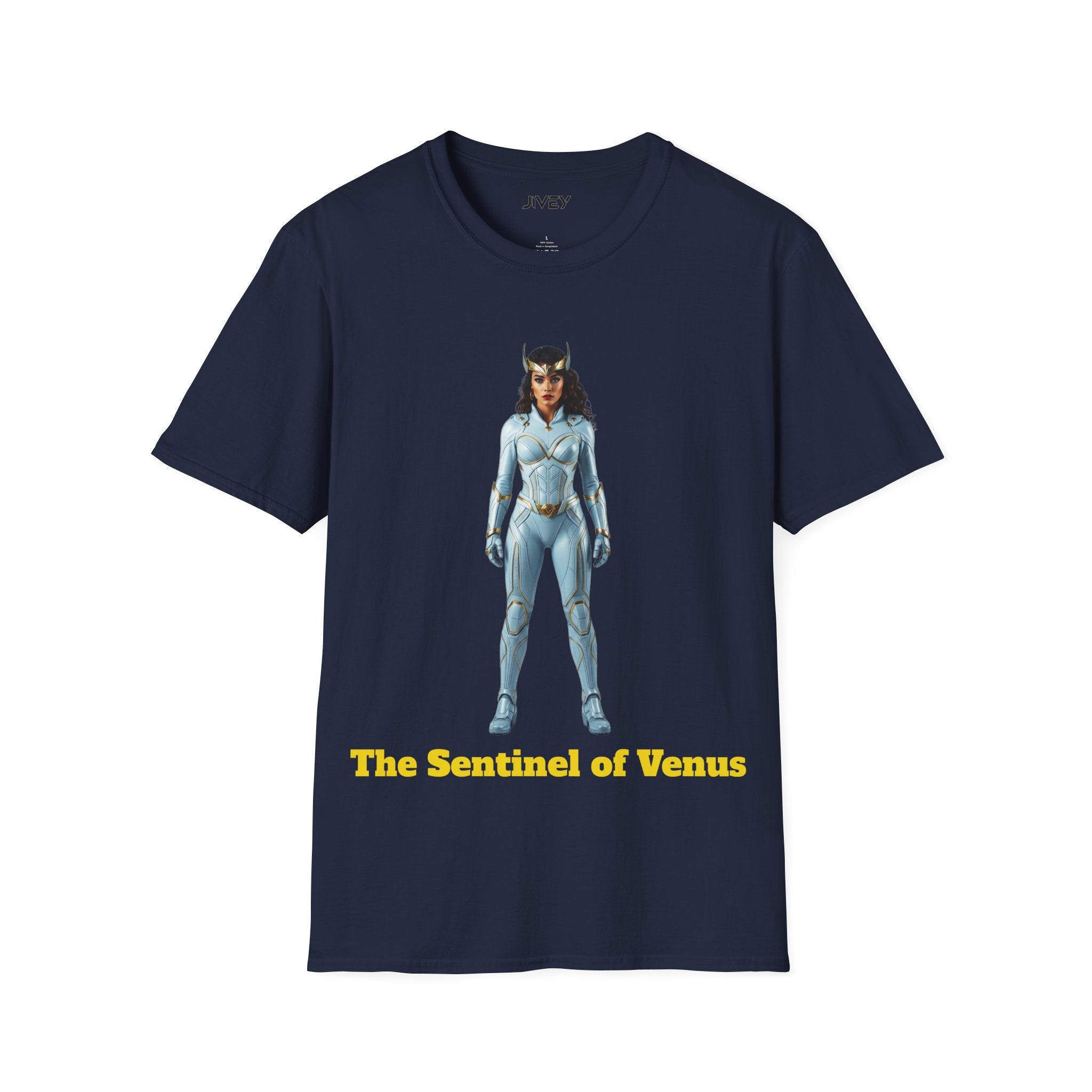 The Sentinel of Venus Combat-ready Superhero Softstyle Tee