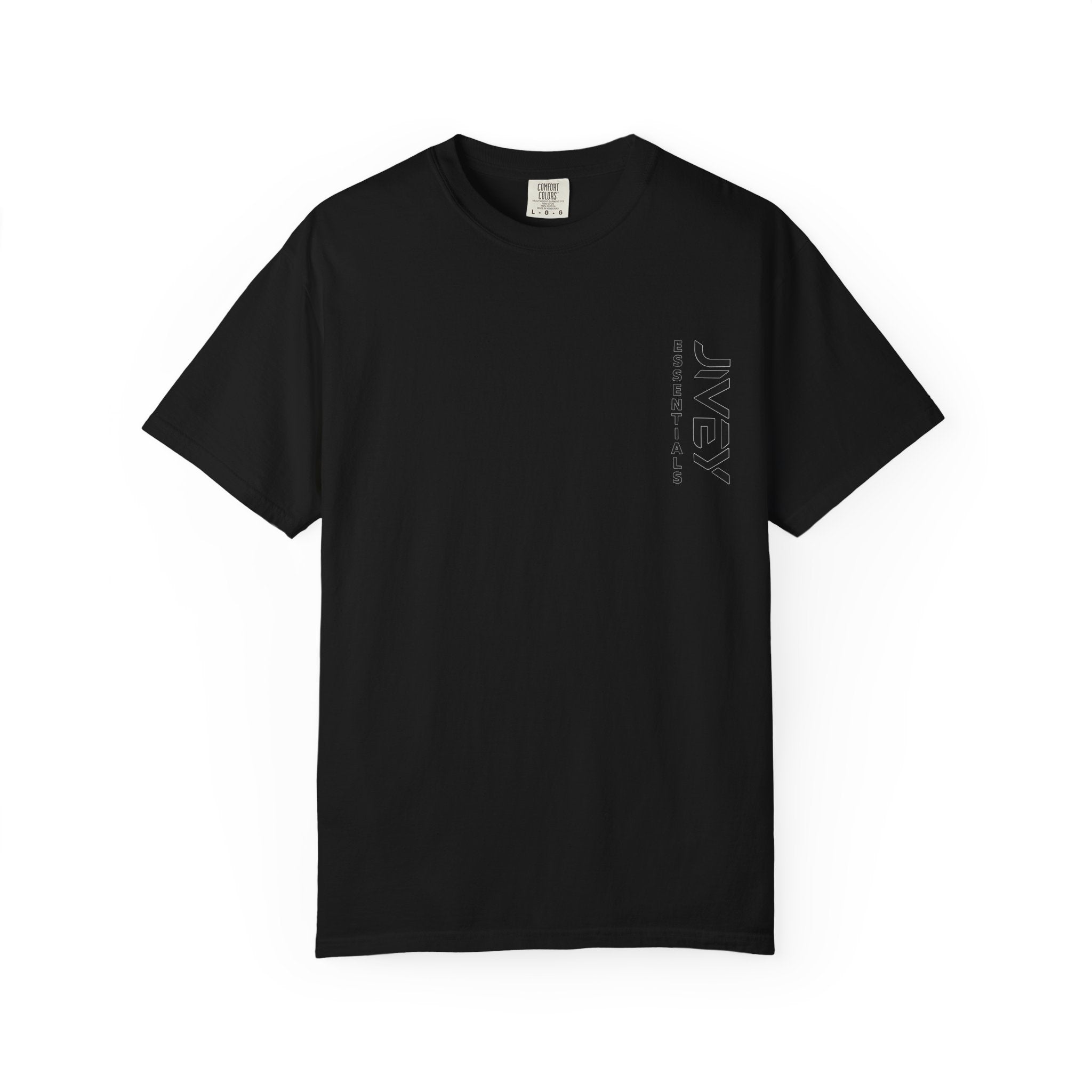 JIVEY Essentials Unisex Garment-Dyed Durable Ring-spun Cotton T-shirt