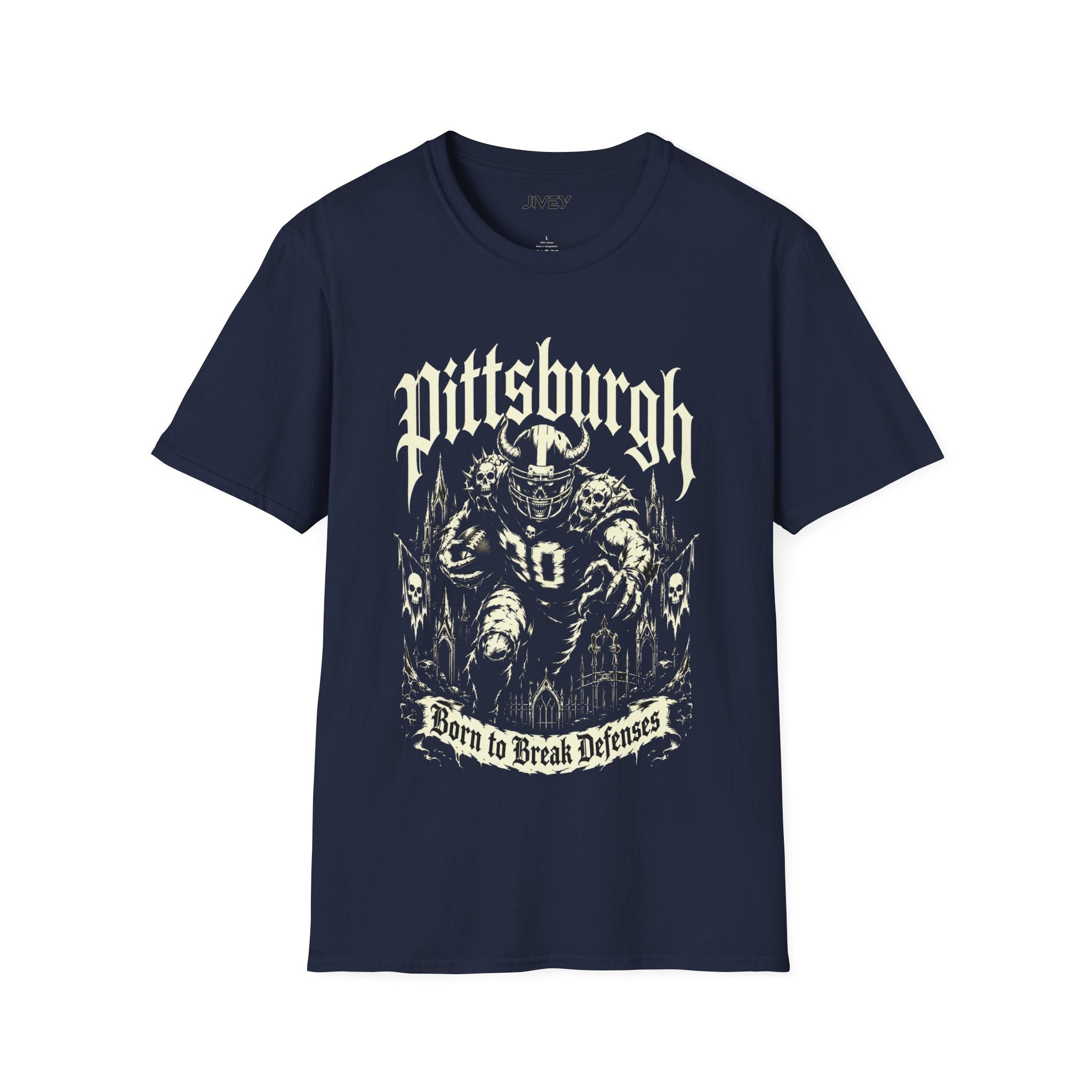 Pittsburgh Gothic Football Dark Tee
