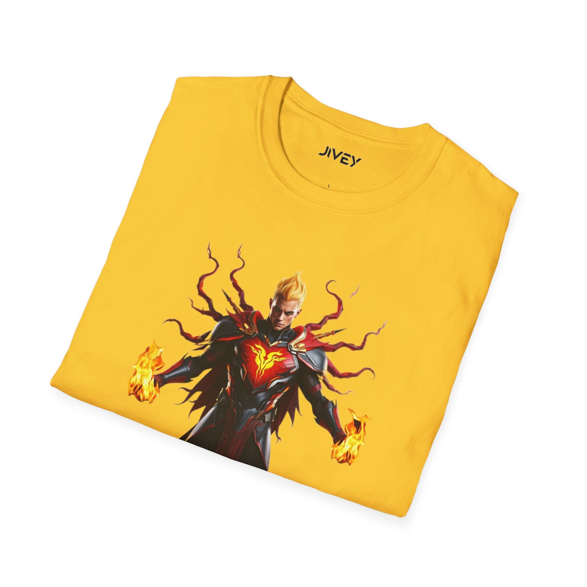 Inferno Heart Superhero Softstyle Tee