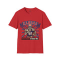Kansas Heavy Hits Football Red Tee