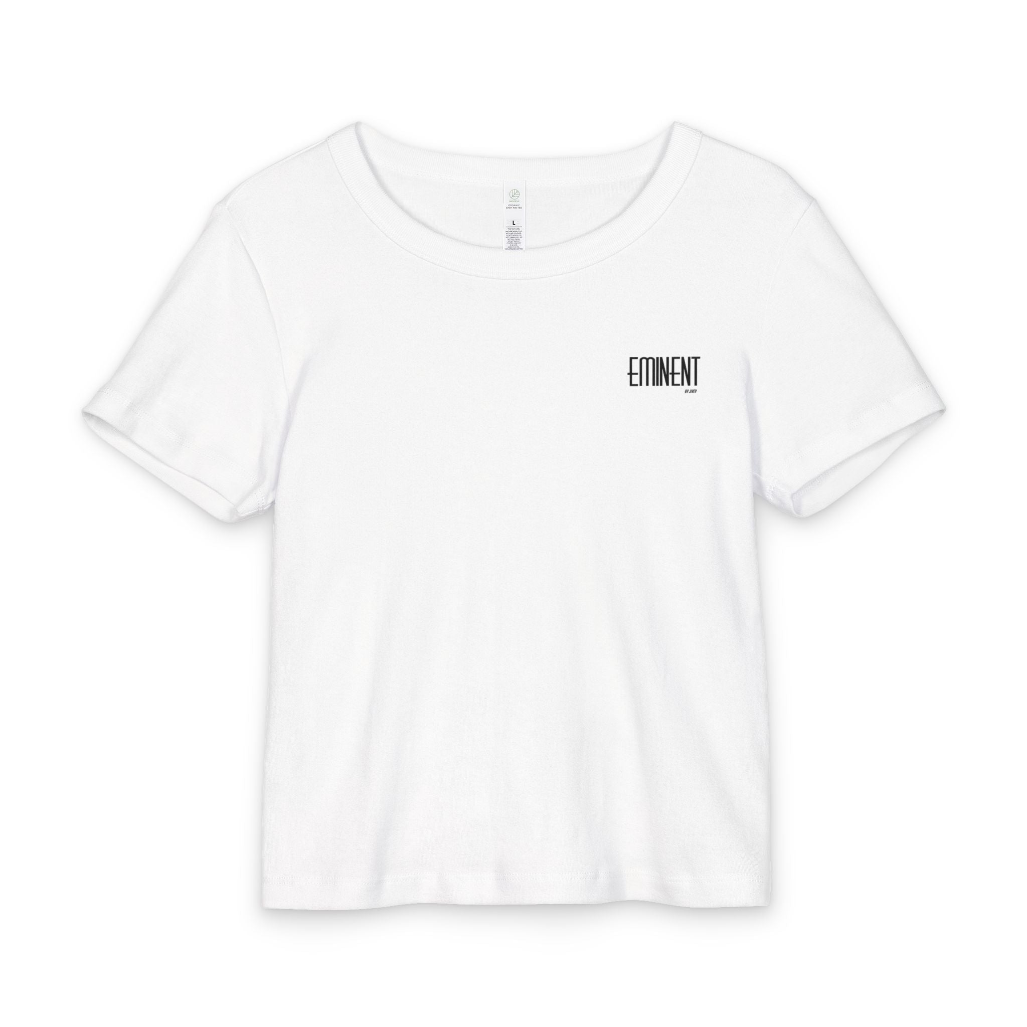 JIVEY Essentials Women's Organic Rib Baby Tee