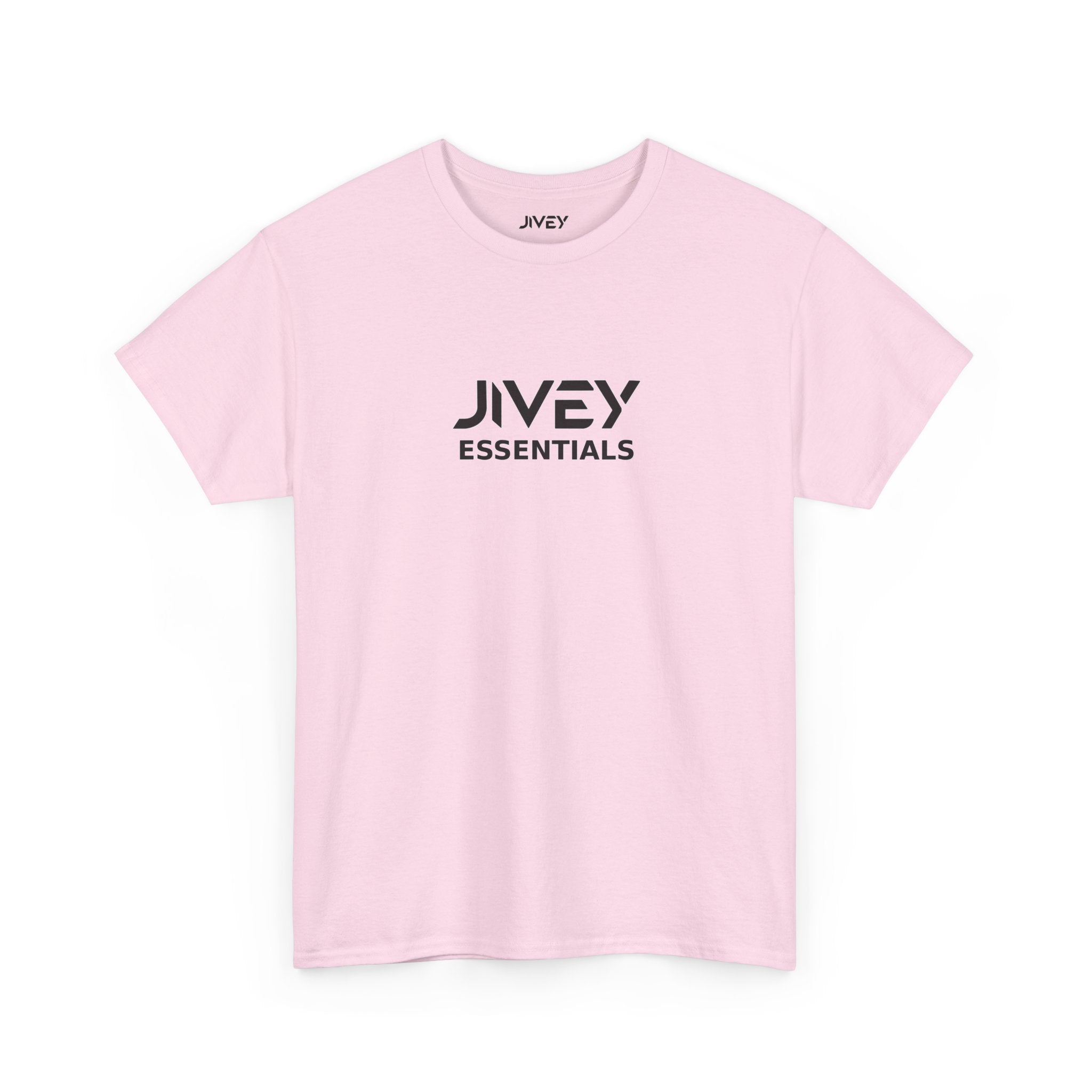 JIVEY Essentials Unisex Heavy Cotton Durable Washable Tee