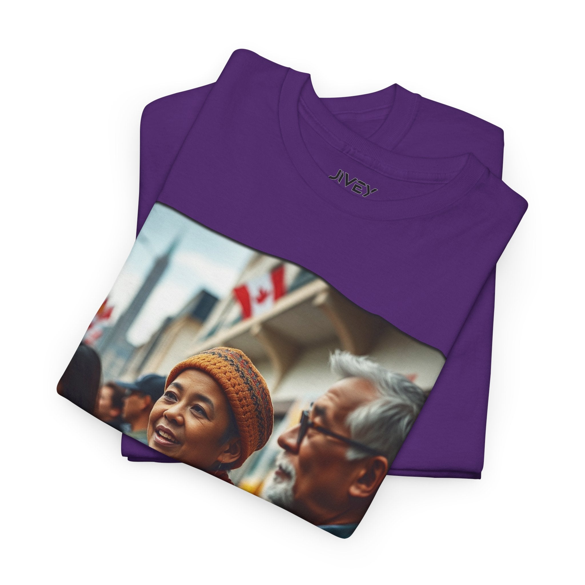 Multiculturalism in Canada Unisex Heavy Cotton Tee