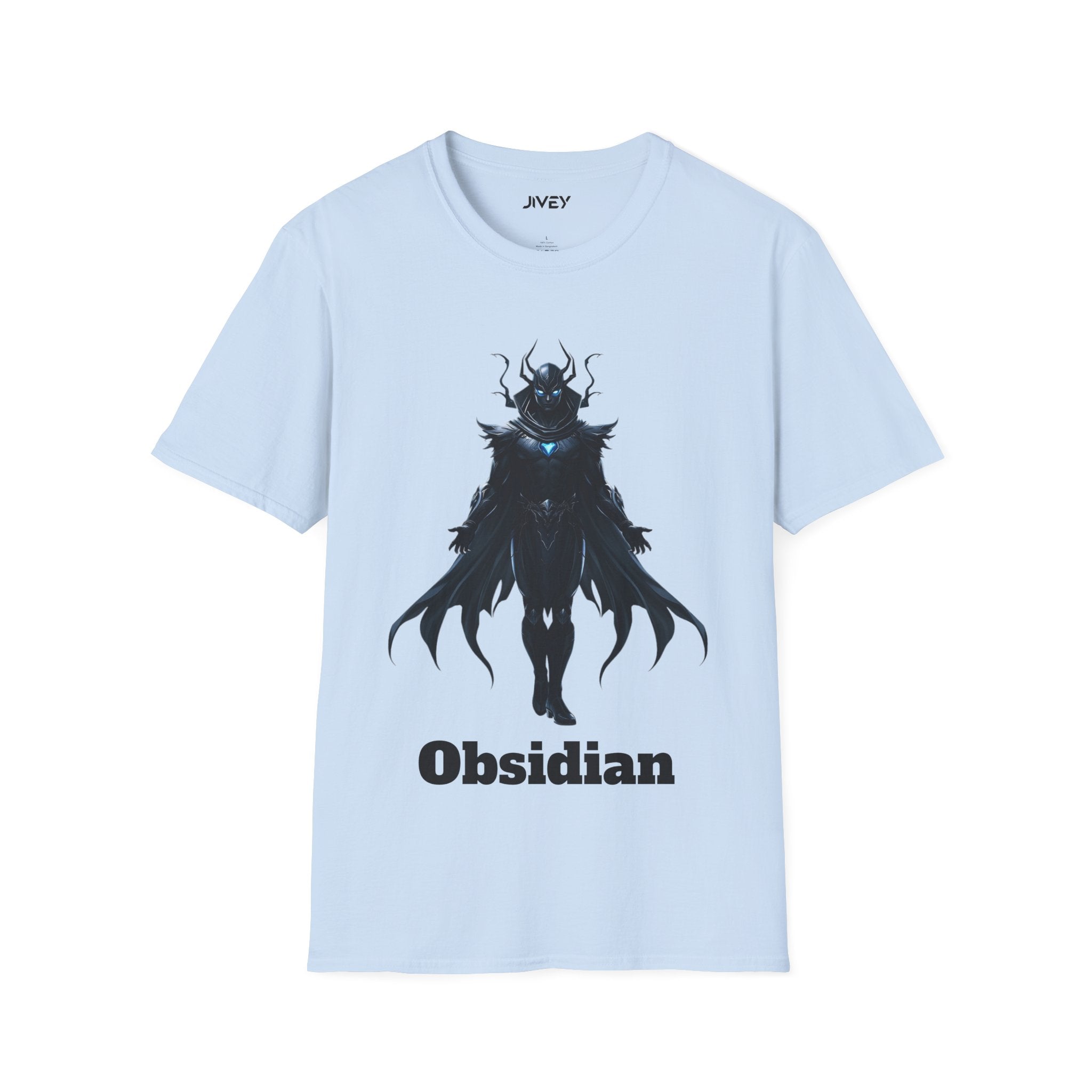 Obsidian Superhero Softstyle Tee