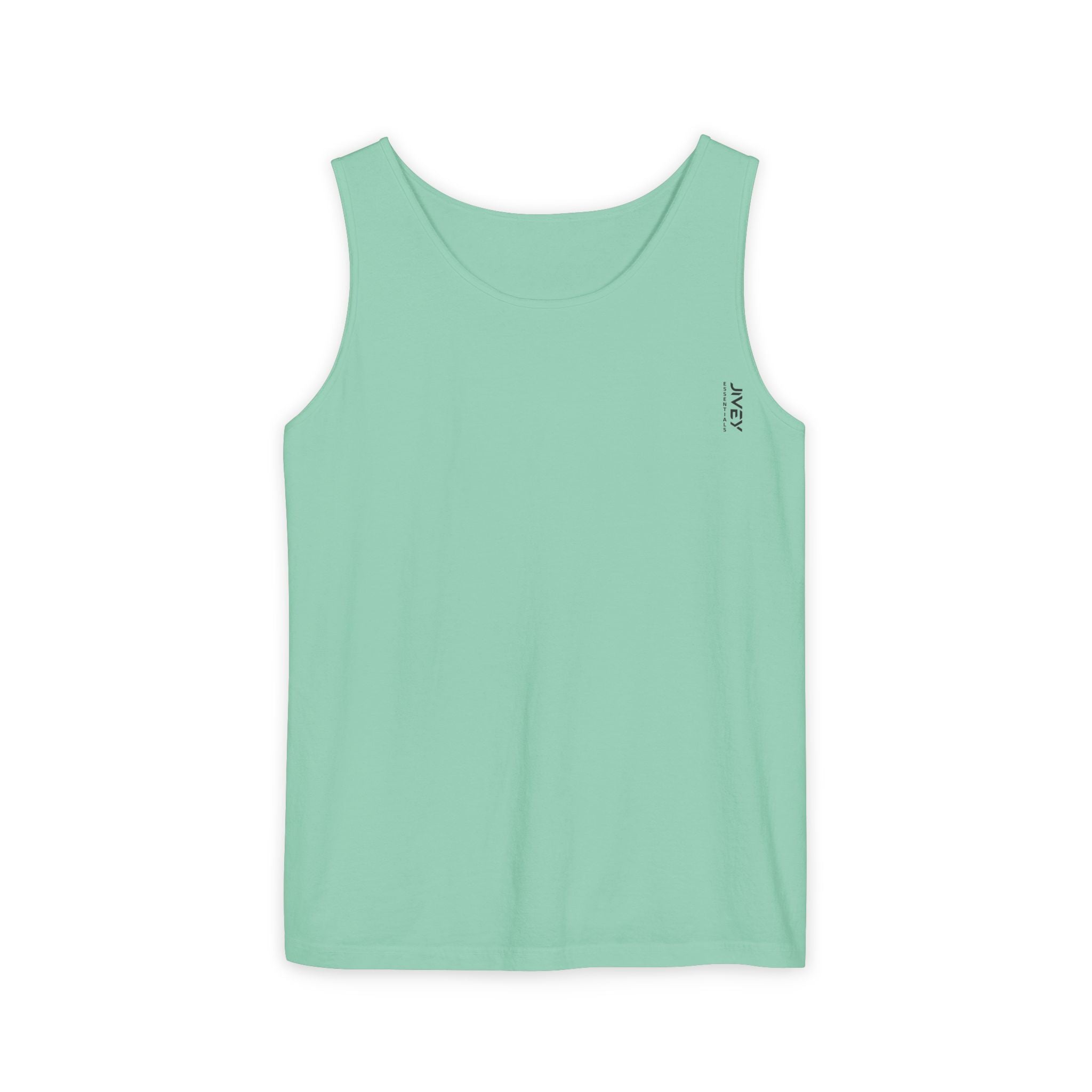 JIVEY Essentials Unisex Relaxed-fit Light Garment-Dyed Tank Top